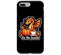 Tis The Season Dragon Fall Autumn Pumpkin Spice Vintage Carcasa para iPhone 7 Plus/8 Plus