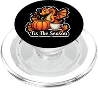 Tis The Season Dragon Fall Autumn Pumpkin Spice Vintage PopSockets PopGrip para MagSafe