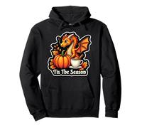 Tis The Season Dragon Fall Autumn Pumpkin Spice Vintage Sudadera con Capucha