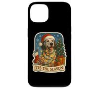 Tis The Season English Setter Dog, Feliz Navidad, mamá y papá Carcasa para iPhone 13