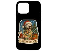 Tis The Season English Setter Dog, Feliz Navidad, mamá y papá Carcasa para iPhone 16 Pro MAX
