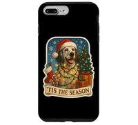 Tis The Season English Setter Dog, Feliz Navidad, mamá y papá Carcasa para iPhone 7 Plus/8 Plus