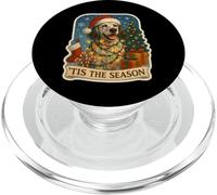 Tis The Season English Setter Dog, Feliz Navidad, mamá y papá PopSockets PopGrip para MagSafe