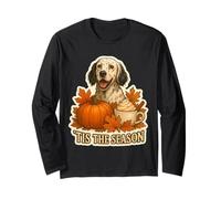 Tis The Season - Especia de Calabaza de otoño para Perro Setter inglés Manga Larga