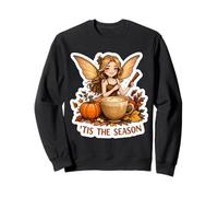 Tis The Season Fairy Fall Autumn - Café con Especias de Calabaza para Mujer Sudadera