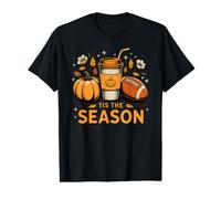 Tis The Season Fall Football Lover Design Gift Hombres Mujeres Camiseta gráfica económica