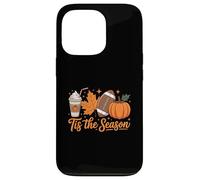 Tis The Season Fall Pumpkin Thanksgiving Autumn Halloween Carcasa para iPhone 13 Pro