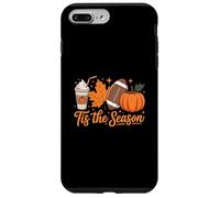 Tis The Season Fall Pumpkin Thanksgiving Autumn Halloween Carcasa para iPhone 7 Plus/8 Plus
