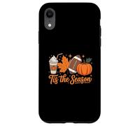 Tis The Season Fall Pumpkin Thanksgiving Autumn Halloween Carcasa para iPhone XR