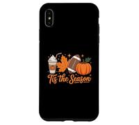 Tis The Season Fall Pumpkin Thanksgiving Autumn Halloween Carcasa para iPhone XS Max