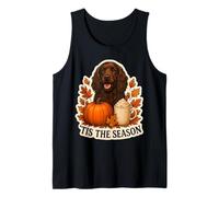 Tis The Season Field Spaniel Dog Otoño-Otoño Pumpkin Spice Camiseta sin Mangas