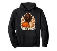 Tis The Season Field Spaniel Dog Otoño-Otoño Pumpkin Spice Sudadera con Capucha