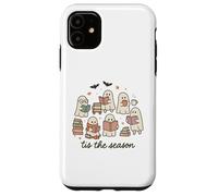 Tis The Season Ghost Readers Cute Halloween Bookish Carcasa para iPhone 11