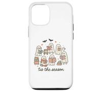 Tis The Season Ghost Readers Cute Halloween Bookish Carcasa para iPhone 12/12 Pro