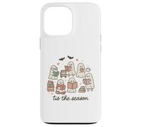 Tis The Season Ghost Readers Cute Halloween Bookish Carcasa para iPhone 13 Pro MAX