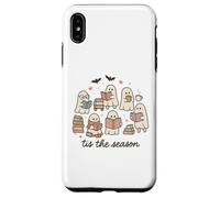 Tis The Season Ghost Readers Cute Halloween Bookish Carcasa para iPhone XS MAX