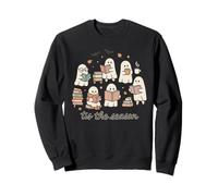 Tis The Season Ghost Readers Cute Halloween Bookish Sudadera