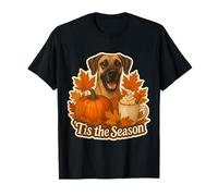 Tis The Season Gran Perro danés otoño otoño Calabaza Especias Lindo Camiseta