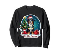 Tis The Season Gran Perro de montaña Suizo Feliz Navidad Navidad Sudadera