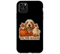 Tis The Season Grand Basset Griffon Vendeen Perro Otoño Otoño Carcasa para iPhone 11 Pro MAX
