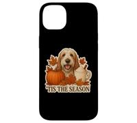 Tis The Season Grand Basset Griffon Vendeen Perro Otoño Otoño Carcasa para iPhone 14 Plus