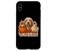 Tis The Season Grand Basset Griffon Vendeen Perro Otoño Otoño Carcasa para iPhone XS MAX