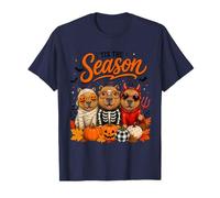 Tis The Season Halloween Capybara Pumpkin Costume Camiseta