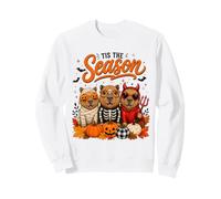 Tis The Season Halloween Capybara Pumpkin Costume Sudadera