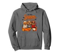 Tis The Season Halloween Capybara Pumpkin Costume Sudadera con Capucha