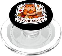 Tis The Season Hámster Otoño Otoño Calabaza Especias Hojas PopSockets PopGrip para MagSafe