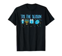 Tis The Season Hanukkah Alegre Festive Vibes Camiseta