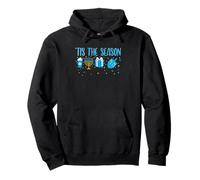 Tis The Season Hanukkah Alegre Festive Vibes Sudadera con Capucha