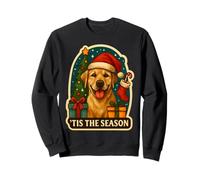 Tis The Season Labrador Retriever - Árbol de Navidad para mamá y papá Sudadera