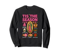 Tis The Season Mexicano Navidad Navidad Alimentos Pan Dulce Tamale Sudadera