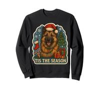 Tis The Season Perro Belga Tervuren Feliz Navidad Mamá Papá Sudadera