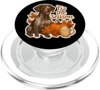 Tis The Season, Perro Puntero alemán de Pelo Corto, café de otoño PopSockets PopGrip para MagSafe