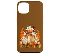 Tis The Season Pumpkin Spice Latte Mug Fall Coffee GNOME Carcasa para iPhone 13