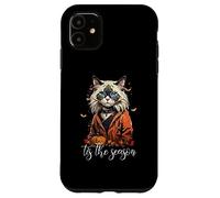 Tis The Season Ragdoll Cat Otoño Invierno Halloween Carcasa para iPhone 11