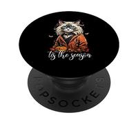 Tis The Season Ragdoll Cat Otoño Invierno Halloween PopSockets PopGrip Adhesivo