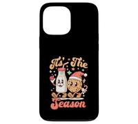 Tis The Season Retro Milk and Cookie Best -Friend Christmas Carcasa para iPhone 13 Pro MAX