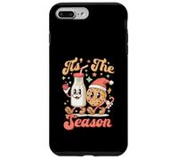 Tis The Season Retro Milk and Cookie Best -Friend Christmas Carcasa para iPhone 7 Plus/8 Plus