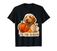 Tis The Season Spinone Italiano Dog Otoño-Otoño Calabaza Linda Camiseta