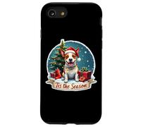 Tis The Season Staffordshire Bull Terrier Dog Navidad Navidad Carcasa para iPhone SE (2020) / 7/8