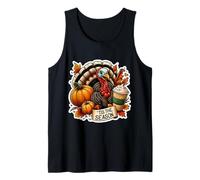 Tis The Season - Taza de Especias de Calabaza para otoño y otoño, diseño Vintage Camiseta sin Mangas