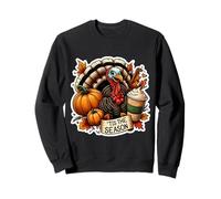 Tis The Season - Taza de Especias de Calabaza para otoño y otoño, diseño Vintage Sudadera