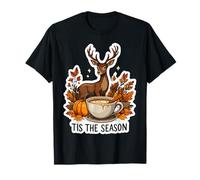 Tis The Season - Taza Vintage de Hojas de Calabaza y otoño Camiseta