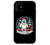 Tis The Season Yeti Aboninable muñeco de Nieve árbol de Navidad para niños Carcasa para iPhone 11