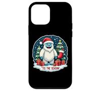 Tis The Season Yeti Aboninable muñeco de Nieve árbol de Navidad para niños Carcasa para iPhone 12 Mini