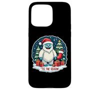 Tis The Season Yeti Aboninable muñeco de Nieve árbol de Navidad para niños Carcasa para iPhone 15 Pro MAX