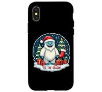 Tis The Season Yeti Aboninable muñeco de Nieve árbol de Navidad para niños Carcasa para iPhone X/XS
